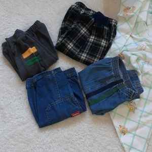Bundle Vintage Babies Boys Pants 18 Months 4 Pairs